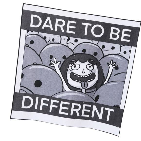 Jules x Mental Health “date to be different” graphic oversized tee - Picture 4 of 9